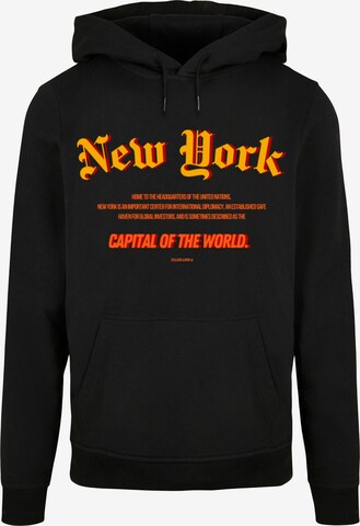 F4NT4STIC Sweatshirt 'New York COTW' in Schwarz: predná strana