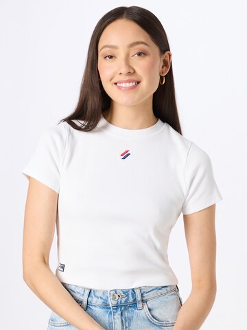 Superdry Shirt in White: front