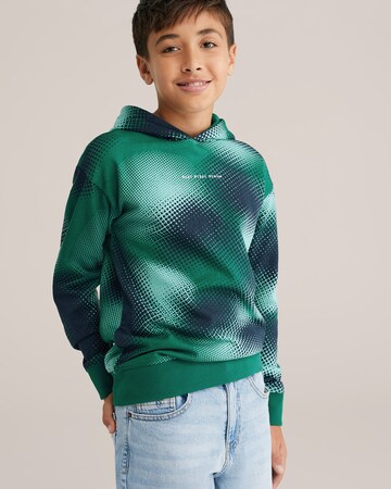 WE Fashion Sweatshirt in Grün: Vorderseite