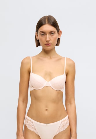Clasic Sutien 'DEMI_BLOSSOM' de la BOSS pe roz: față