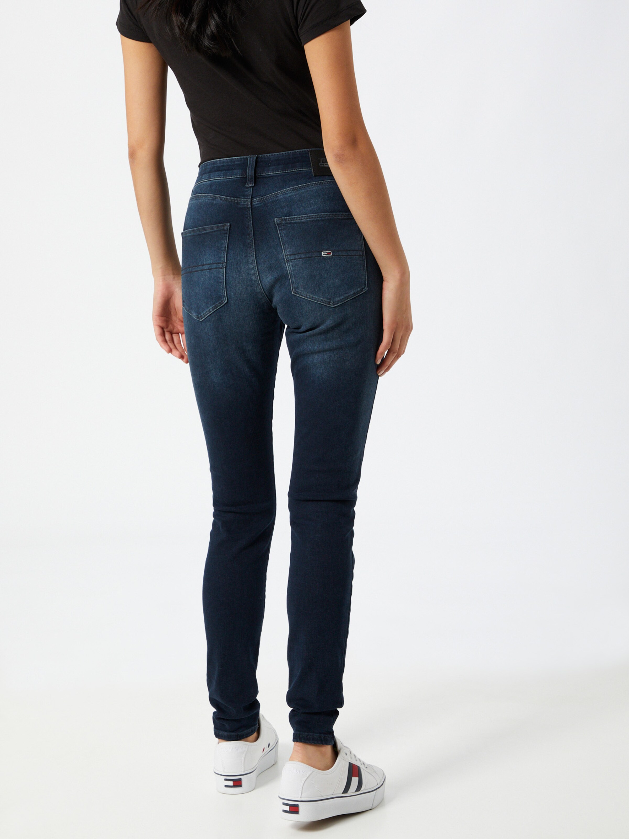 Frauen Große Größen Tommy Jeans Jeans 'Sylvia' in Dunkelblau - UQ87078 Frauen Große Größen Tommy Jeans Jeans 'Sylvia' in Dunkelblau - UQ87078