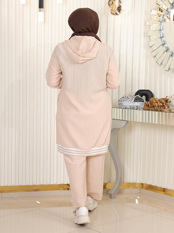 MODAMIHRAM Broekpak in Beige