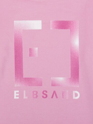 Elbsand Sweatshirt 'Fionna' in Roze