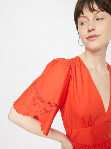 Twinset Kleid in Orange