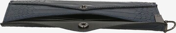 Pochette 'Borsetta Portafoglio Noemy Pelle Stampa Coccodrillo Made in Italy' di Gave Lux in blu: frontale