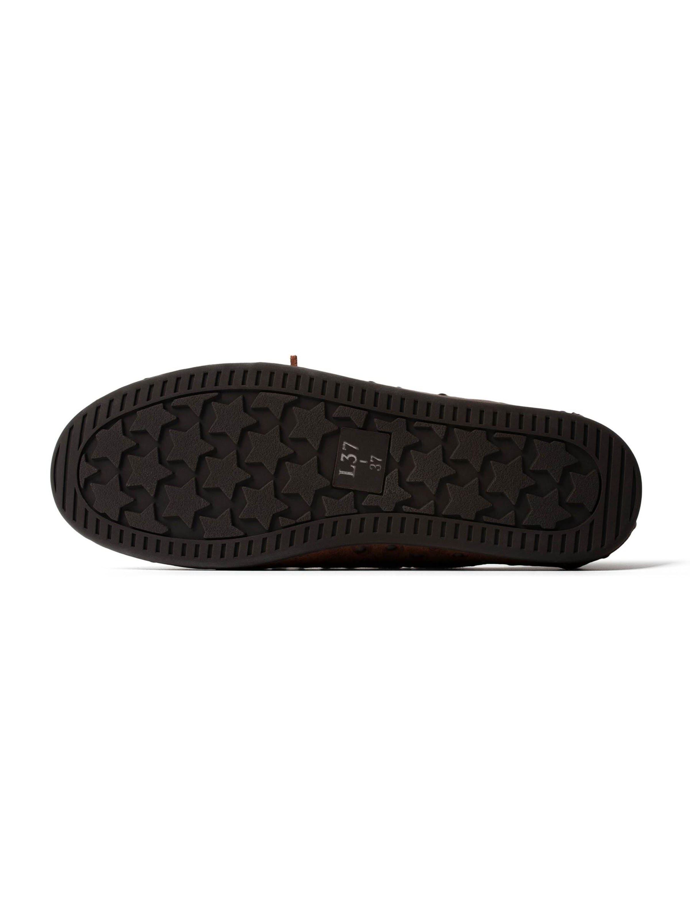 Mocassin 'SLOW LIFE' L37 HANDMADE SHOES en marron