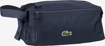 LACOSTE Toiletry Bag in Blue: front