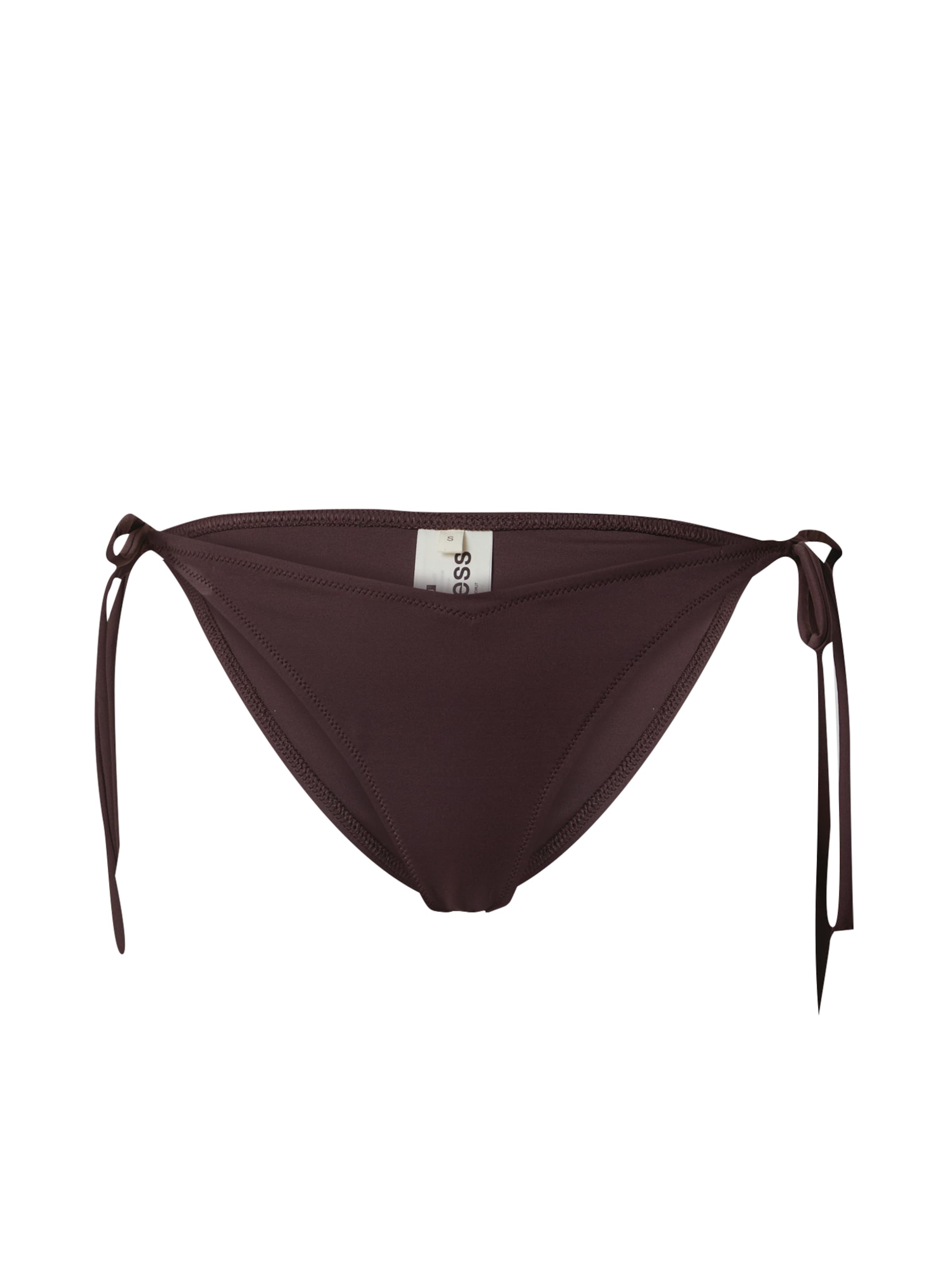 A LOT LESS Spodní díl plavek 'Jolina' – hnědá: přední strana