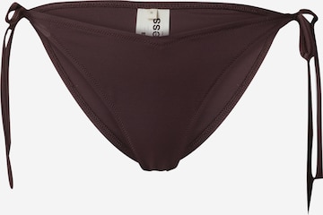 A LOT LESS Bikini bottom 'Jolina' in Brown: front