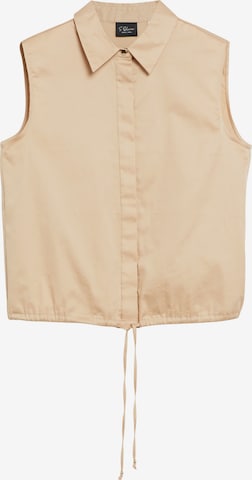 Chemisier s.Oliver en beige : devant