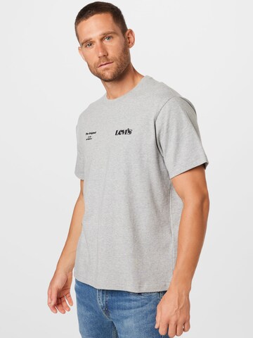 LEVI'S ® Póló 'Relaxed Fit Tee' - szürke: elől