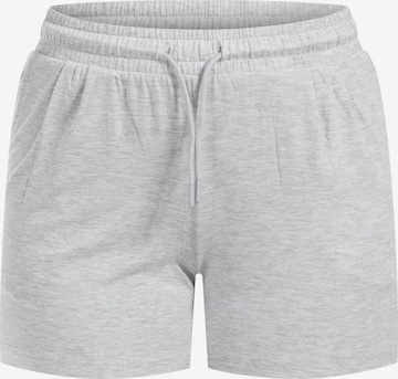 Smilodox Slimfit Shorts ' Dalia ' in Grau: Vorderseite
