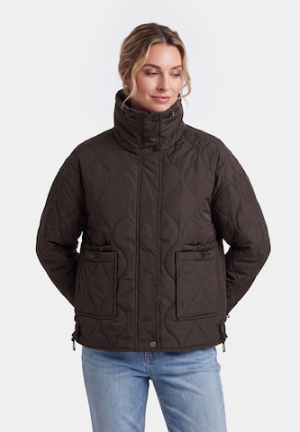 Veste mi-saison usha BLUE LABEL en bleu : devant