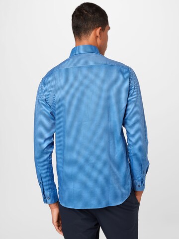 ETERNA Regularny krój Koszula w kolorze niebieski