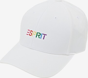 ESPRIT Cap in White: front