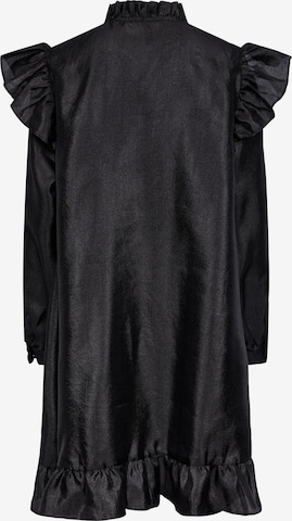 Robe-chemise 'SUN' PIECES en noir