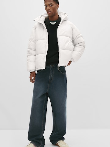 Pull&Bear Winter jacket in Beige
