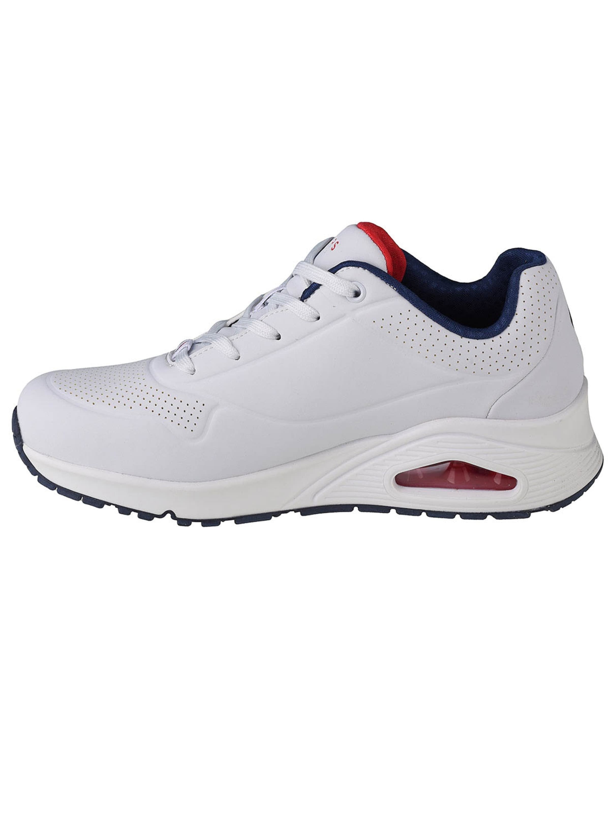 SKECHERS Sneaker low 'Uno-Stand on Air' in Weiß: Vorderseite