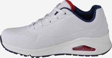 SKECHERS Veterschoen 'Uno-Stand on Air' in Wit: voorkant