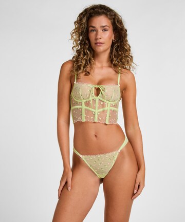 Hunkemöller Corsage in Grün: Vorderseite