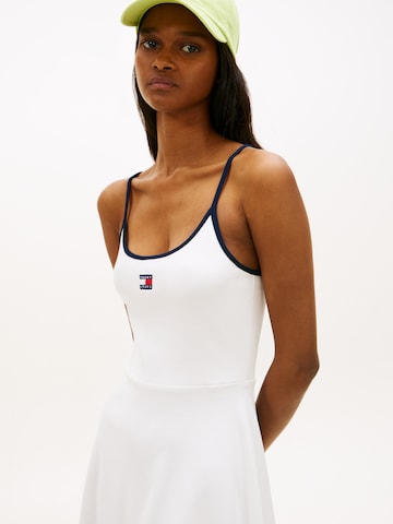 Tommy Jeans - Vestido de verano en blanco