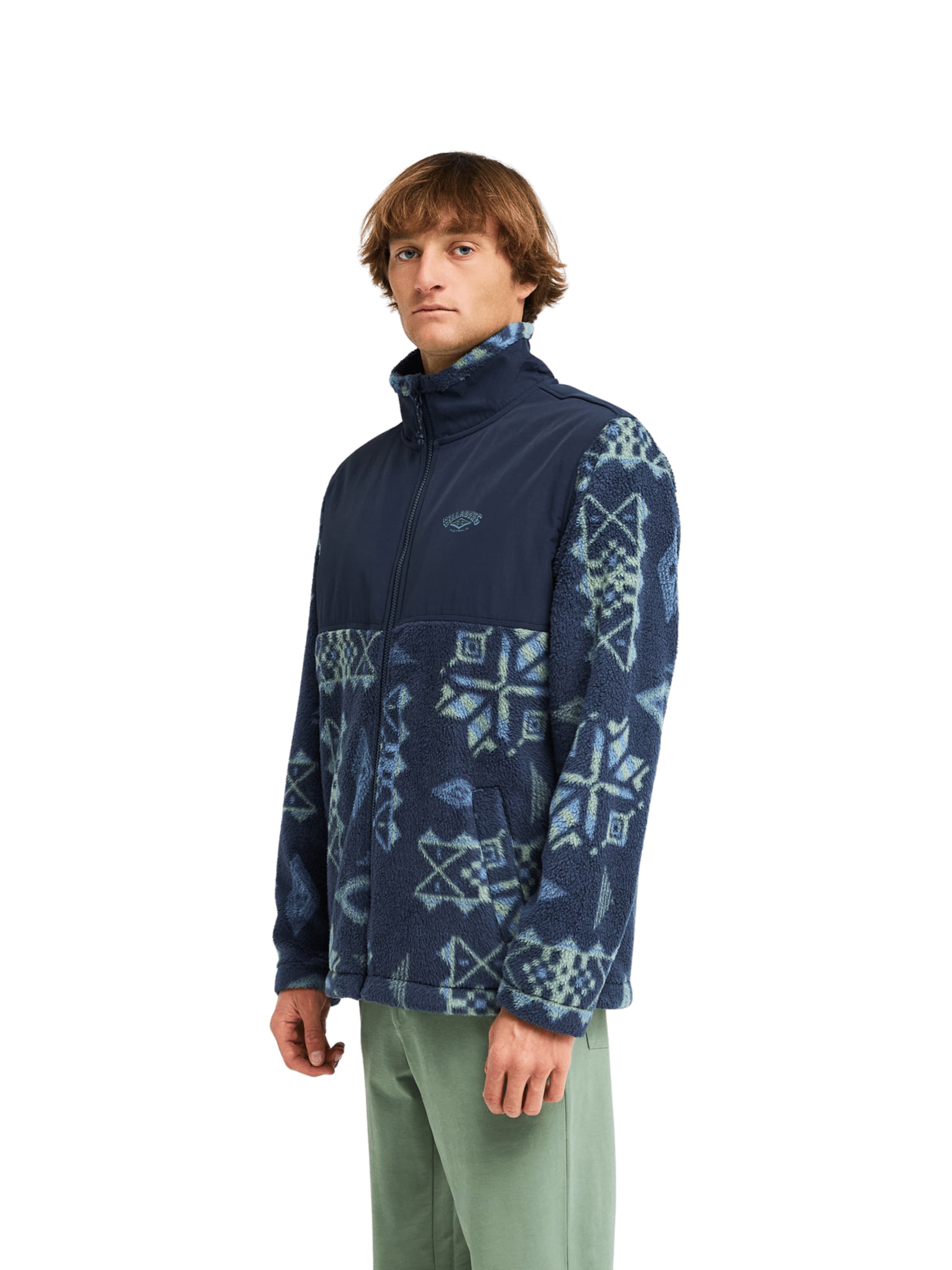 BILLABONG Fleece Jacket 'Adventure Division' in Blue