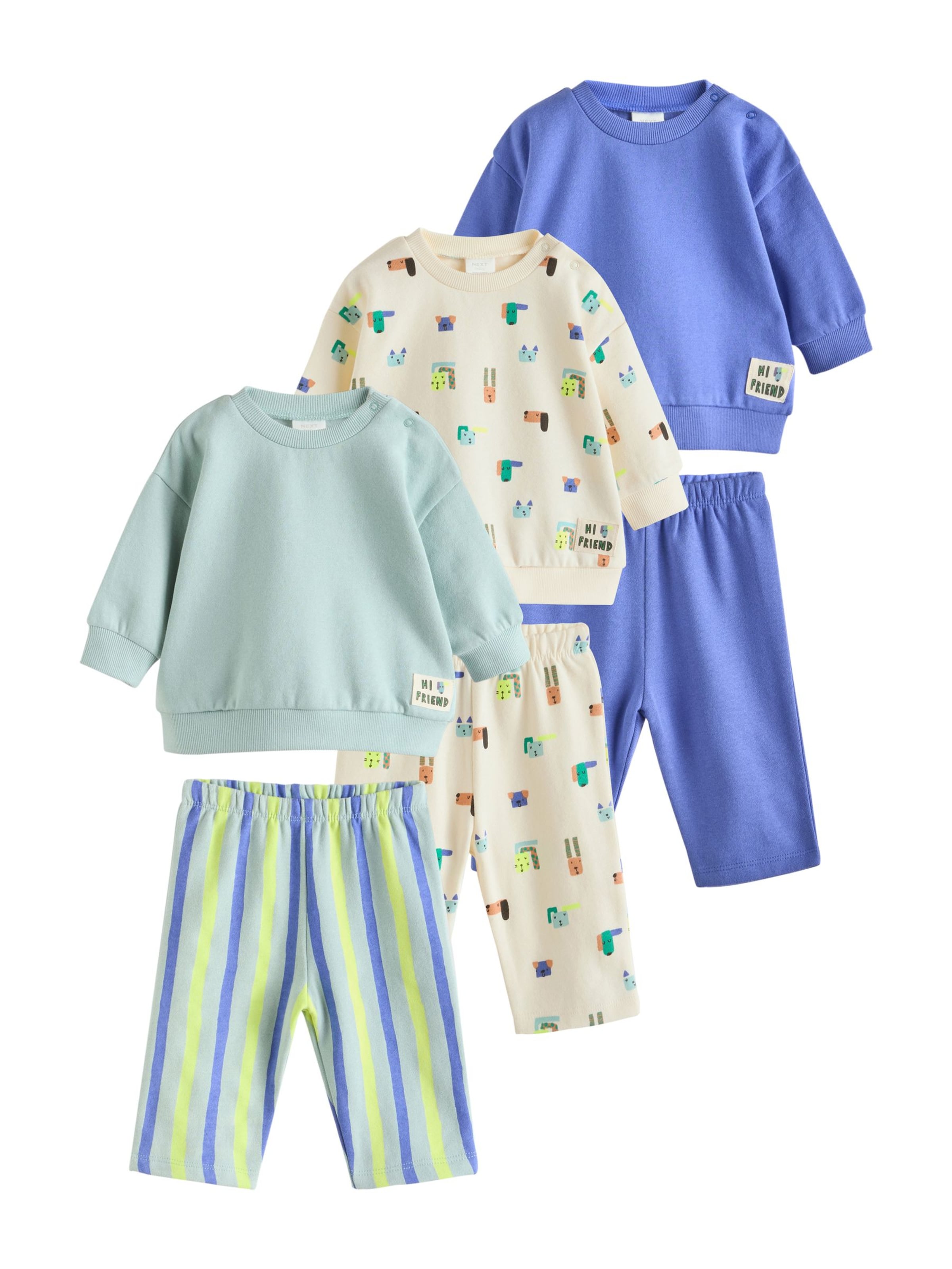 Next Zestaw w kolorze beżowy: przód