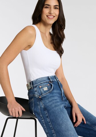 Herrlicher Wide Leg Jeans in Blau