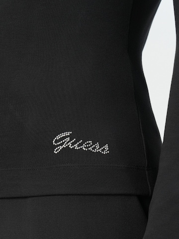 GUESS Тениска в черно