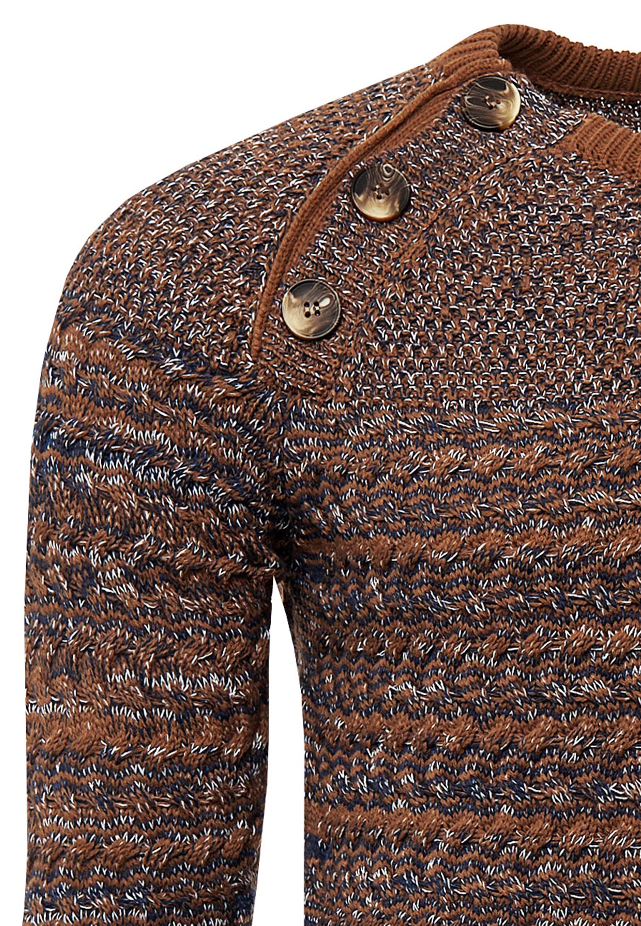 Rusty Neal Pullover in Braun