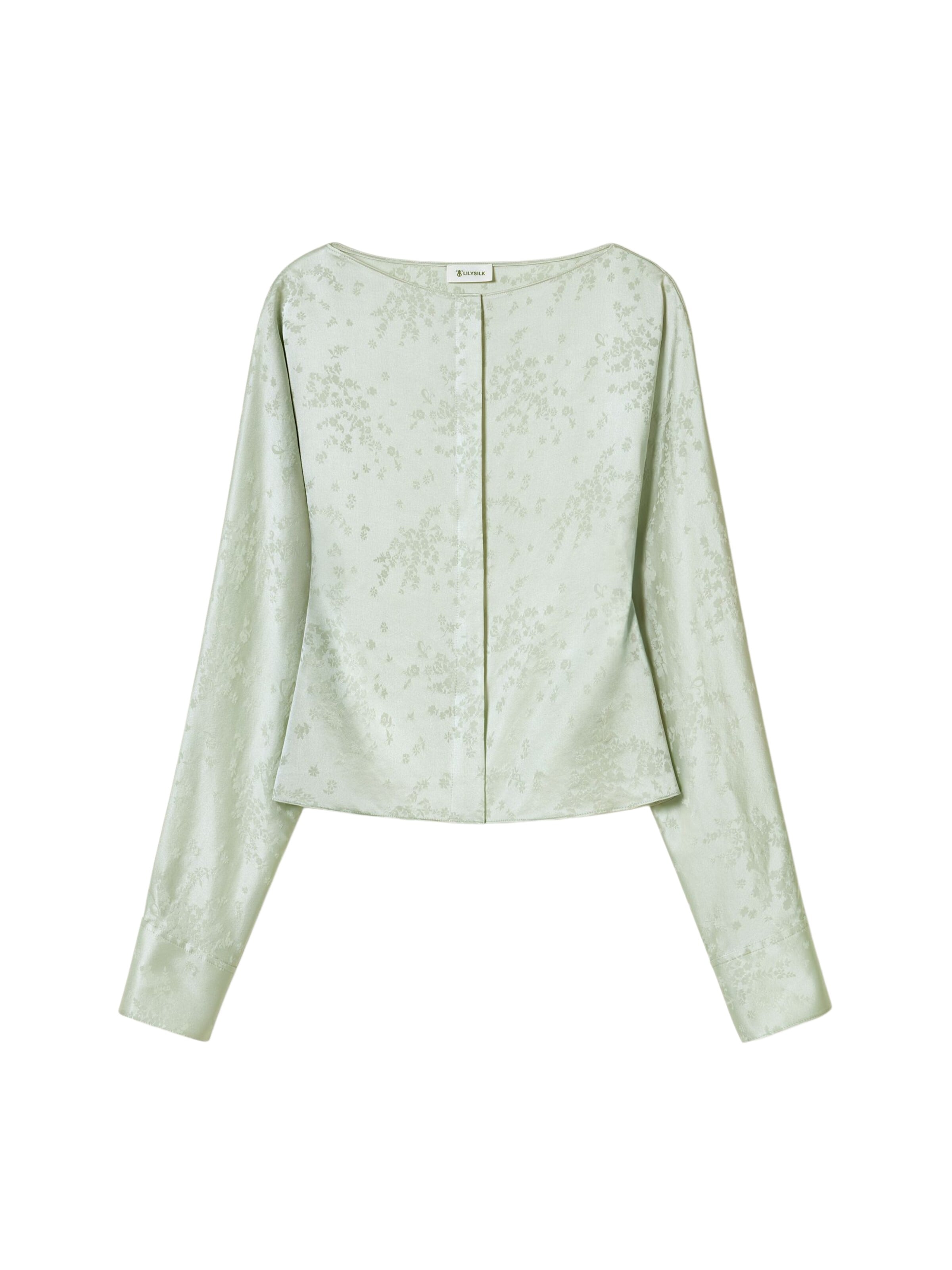 Lilysilk Blouse in Green: front