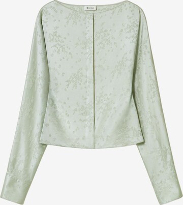 Lilysilk Blouse in Green: front