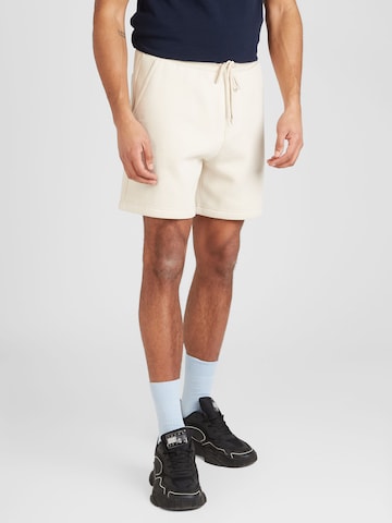 Tommy Jeans Regular Shorts in Beige: predná strana