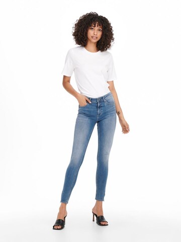 ONLY Skinny Jeans 'Blush' in Blue