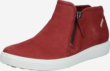 Boots ECCO en rouge : devant