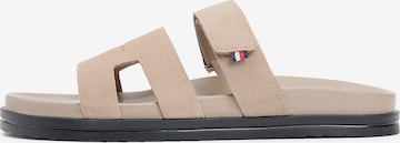 TOMMY HILFIGER Pantolette in Beige: Vorderseite