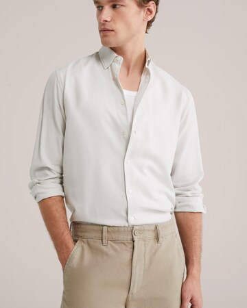 WE Fashion Tavaline suurus Triiksärk, värv hall