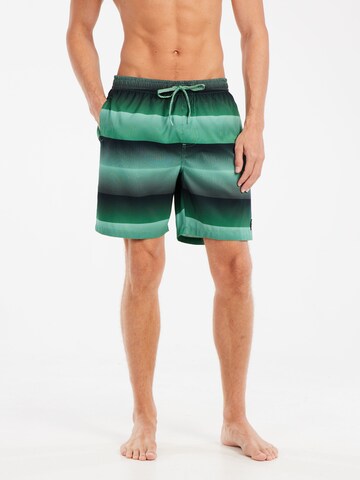 PROTEST Zwemshorts 'PRTRadar' in Groen