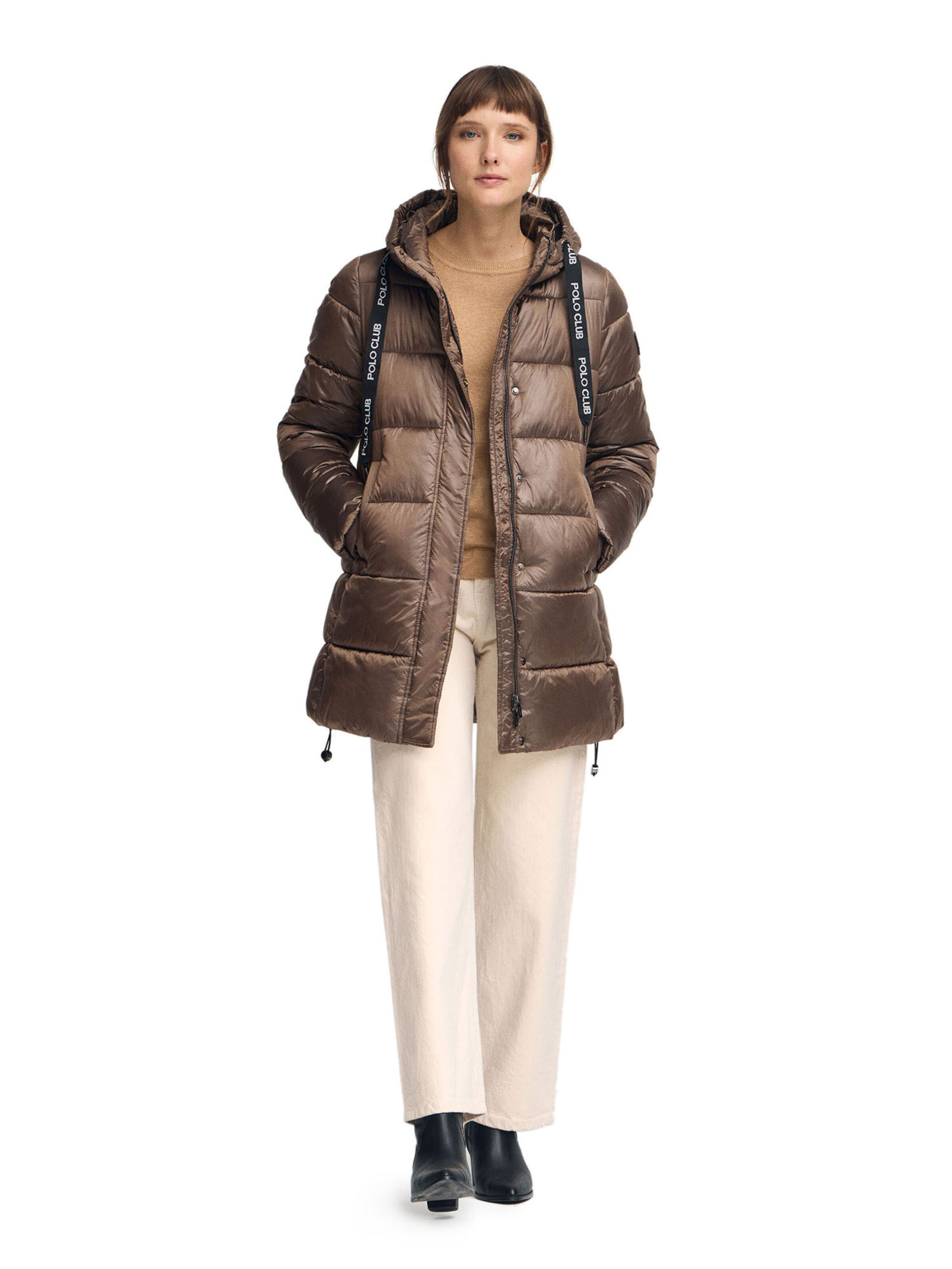 Polo Club Winter Jacket in Brown