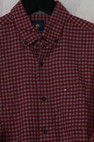 PIERRE CARDIN Button Up Shirt in M in Red