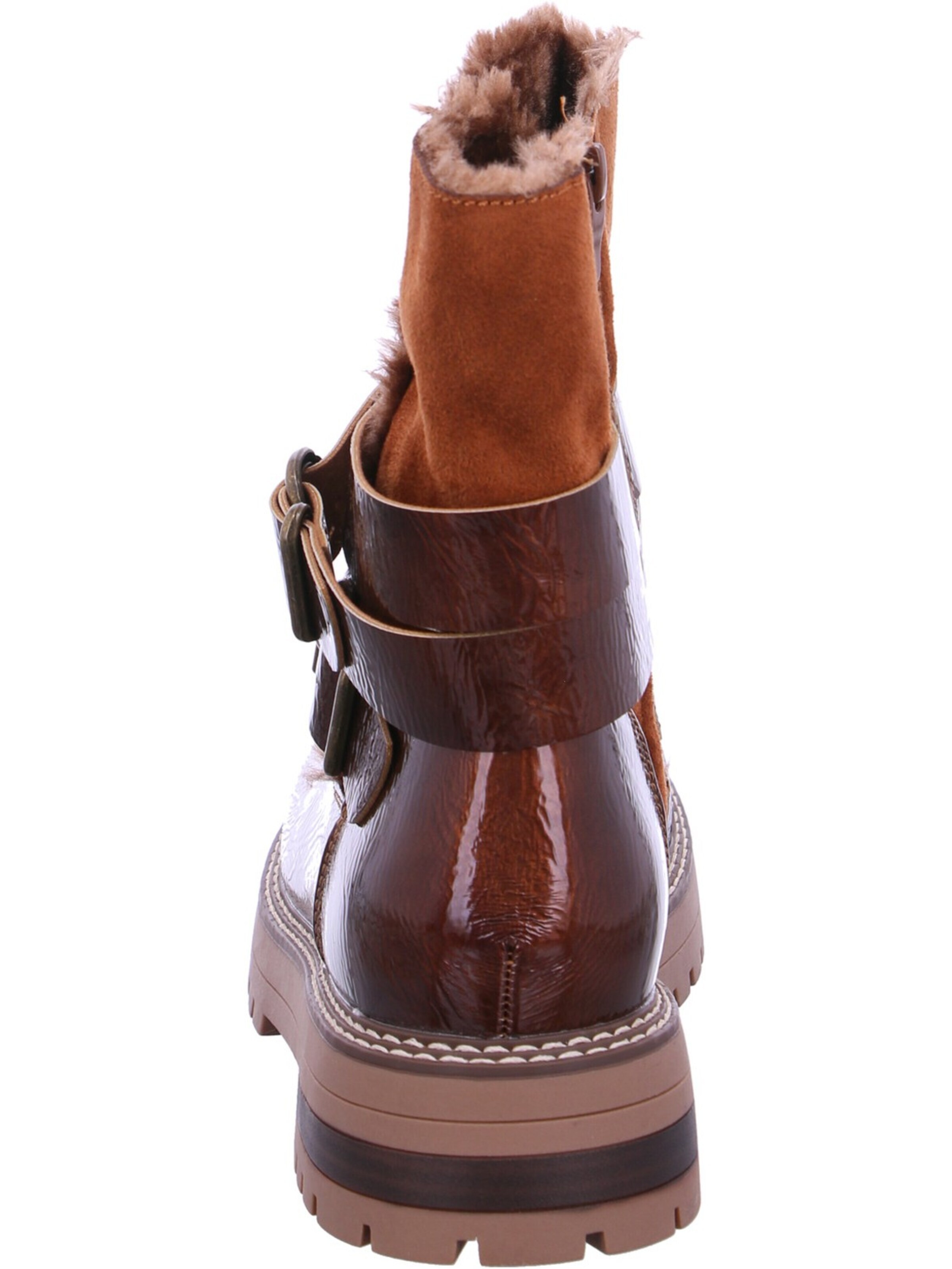 Laufsteg München Lace-Up Boots in Brown