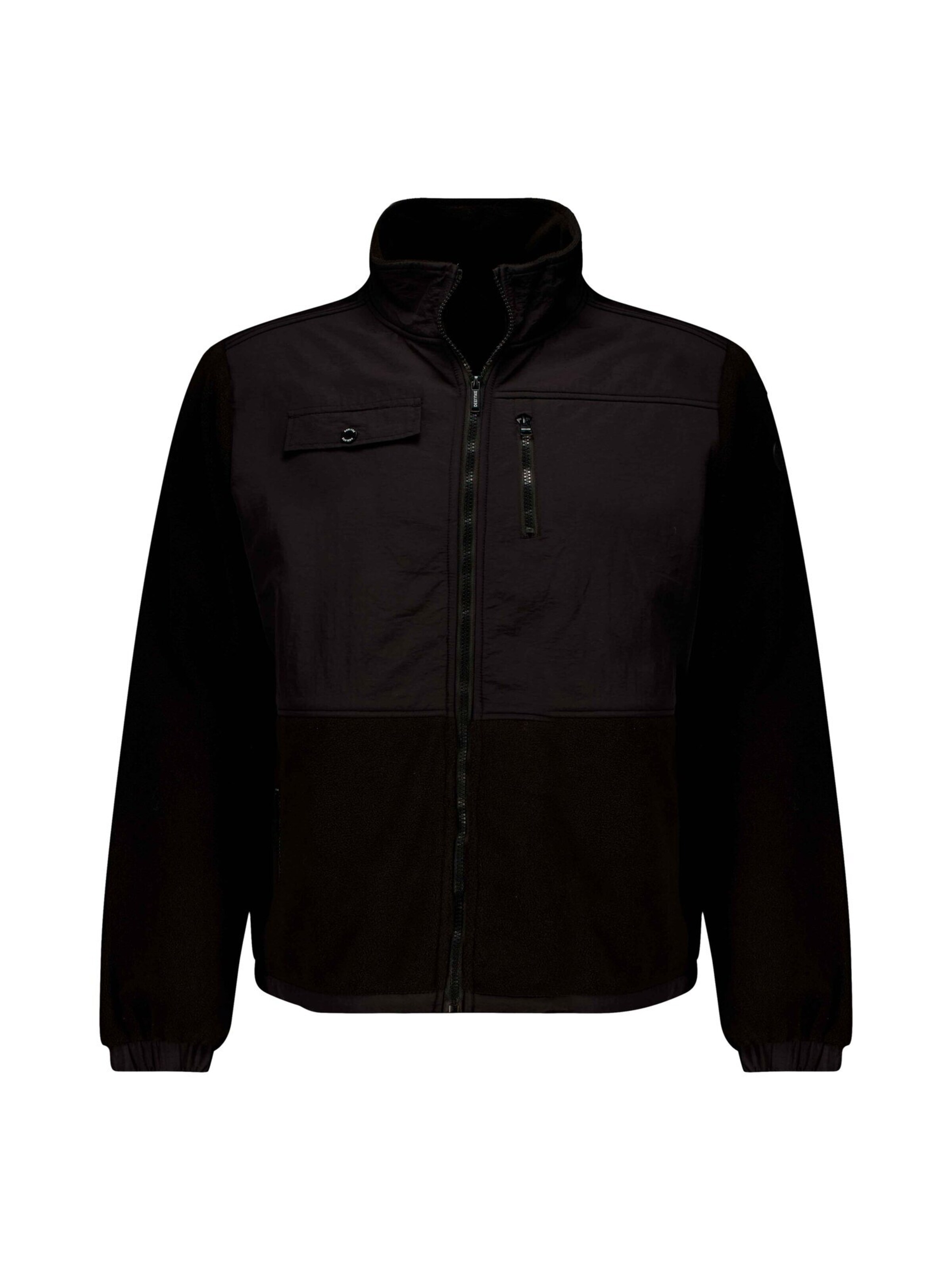 Veste mi-saison 'CRUMBSON' Deeluxe en noir : devant