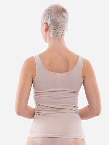 Nina von C. Unterhemd 'Cosy' in Beige