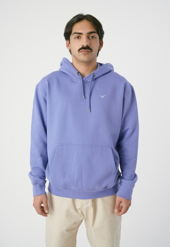 Cleptomanicx Sweatshirt 'Ligull Boxy' in Purple: front