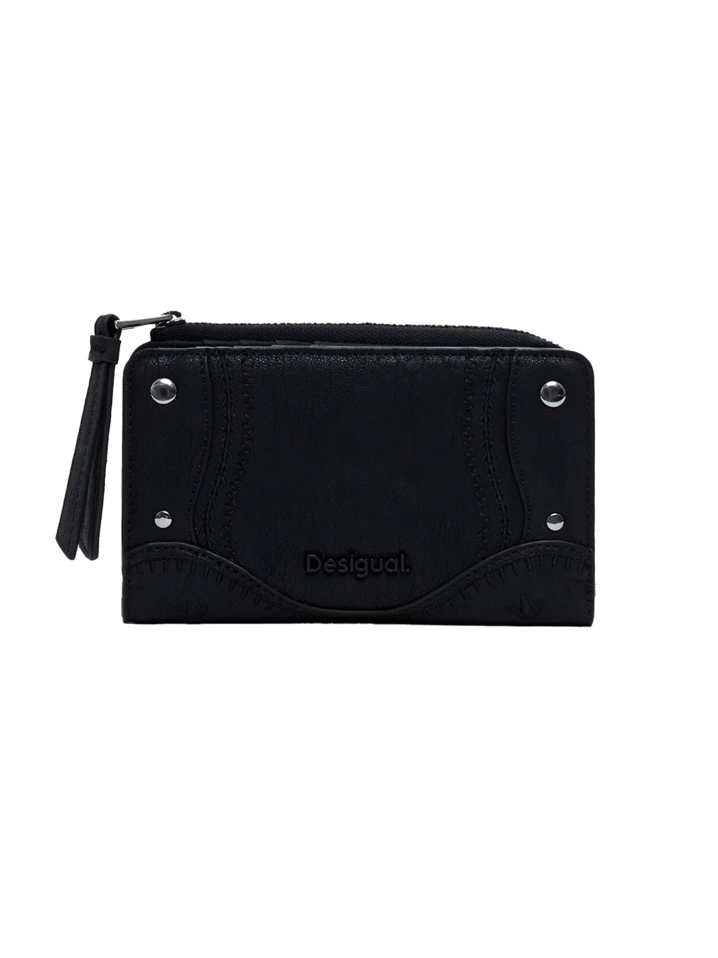 Desigual Rahakott, värv must: eest vaates