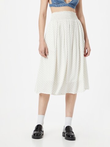 Lollys Laundry - Falda 'Tanya' en blanco: frente