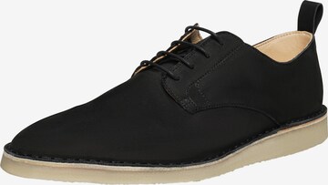 Henry Stevens Lace-Up Shoes 'William PD' in Black: front