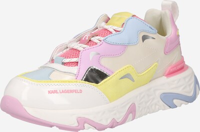 Karl Lagerfeld Sneaker 'BLAZE' in beige / hellblau / hellgelb / rosa, Produktansicht