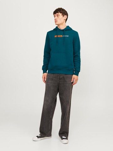Felpa di JACK & JONES in verde