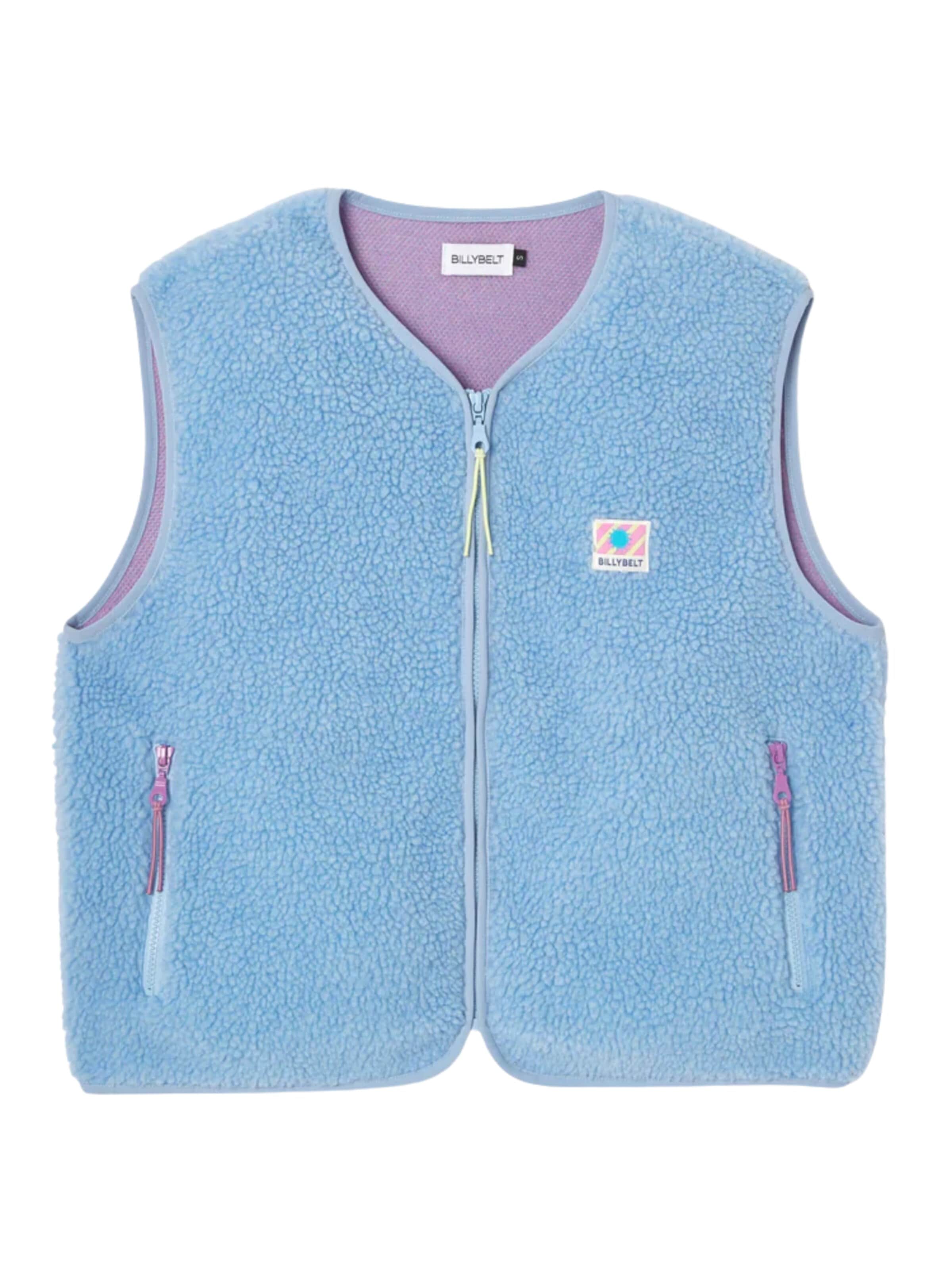 Billybelt Vest 'Sherpa Weste' in Blue: front